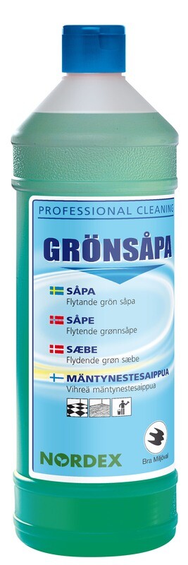 Nilfisk Grönsåpa Classic, 1 liter