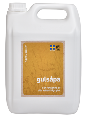 Greenshine Gulsåpa, 5 liter (Svanenmärkt)