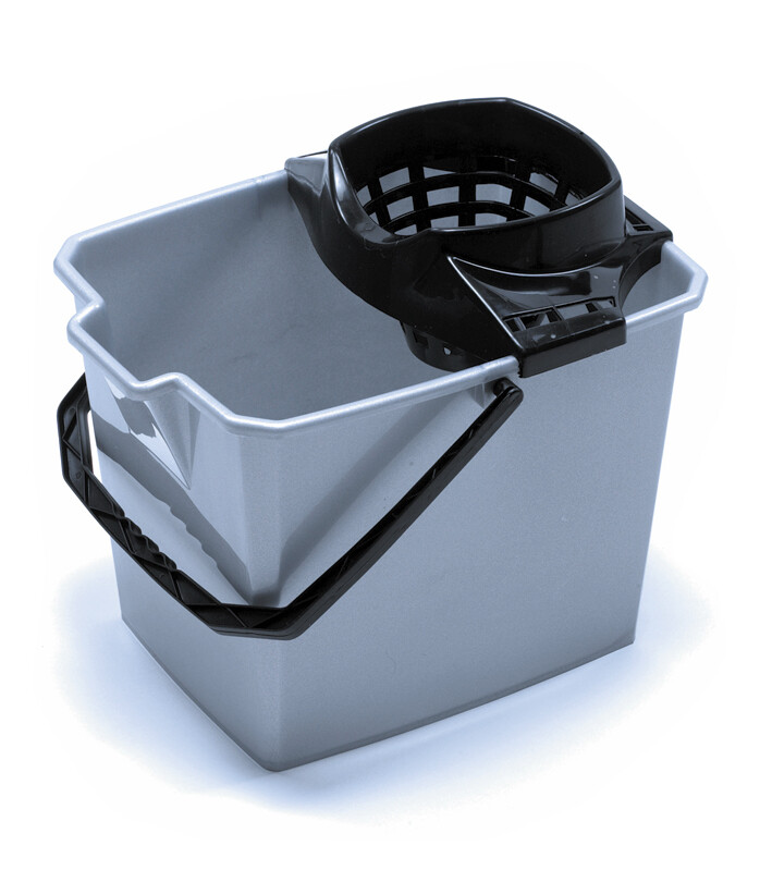 Nilfisk Minimopphink m. Press Grå, 16 liter