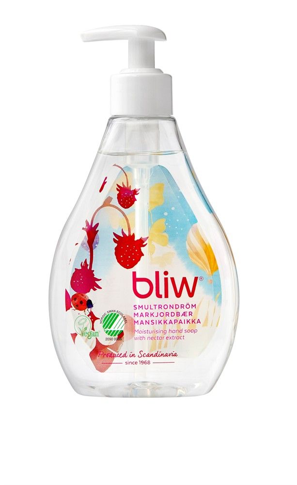 Bliw Smultrondröm/Jordgubb Pump 300 ml