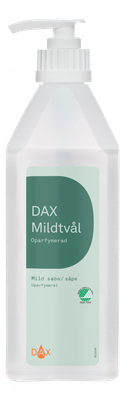 Dax Mildtvål Oparfymerad 600 ml