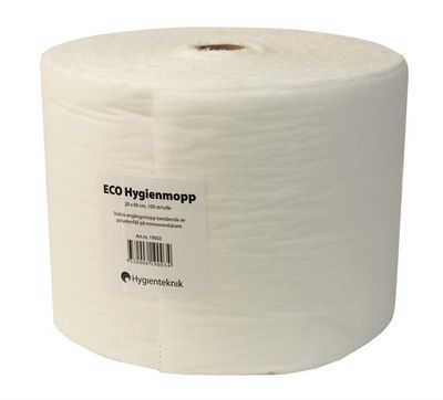 ECO Hygienmopp på rulle 60cm, 100st/rulle