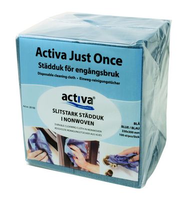 Activa Just Once Städduk Röd, 100st
