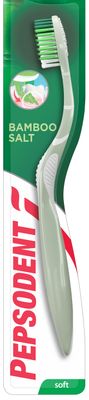 Pepsodent Tandborste Bamboo Salt Soft