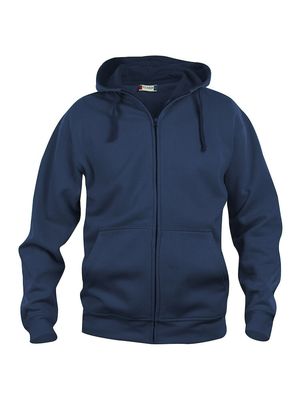 Basic Hoody Full Zip, MARIN