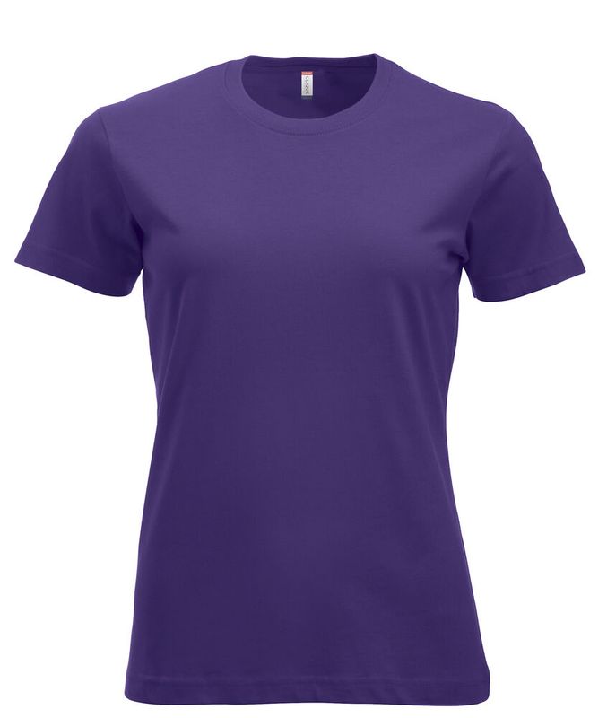 New Classic T-shirt Dam, LILA