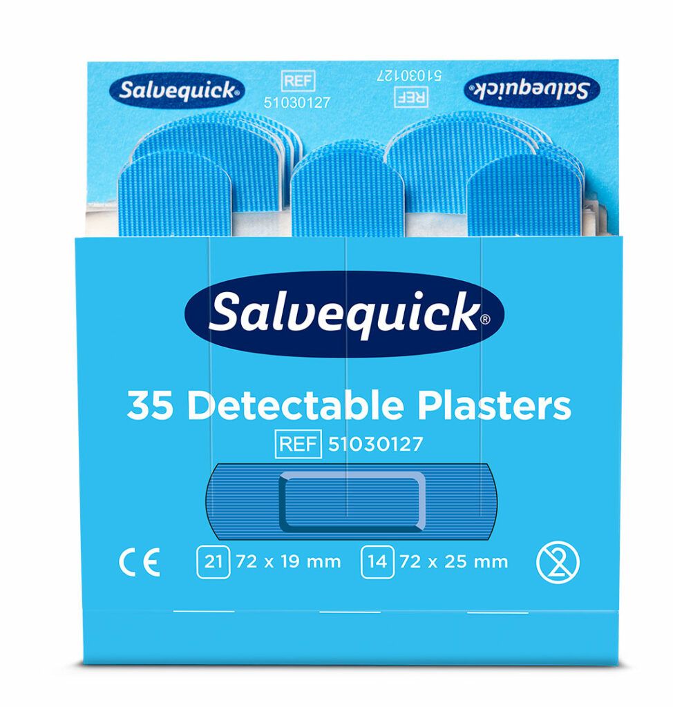 Plåster Blue Detectable Refill 6fp x 35st.