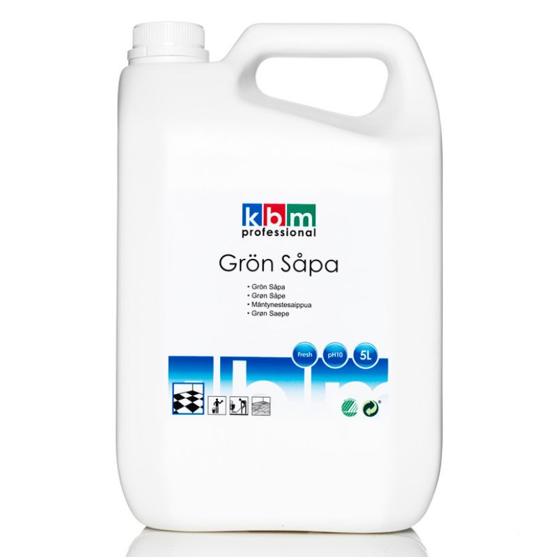 KBM Grön såpa fresh 5L (Svanenmärkt)