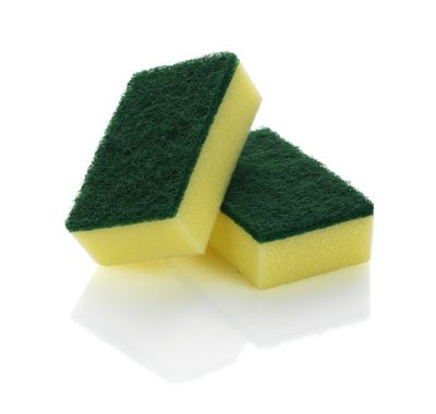 Glenta Easy Clean Kökssvamp Grovputs Gul/Grön 10-P