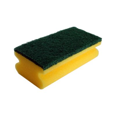 KBM Easy Clean Svamp Stor m. Grepp Grön, 5-P