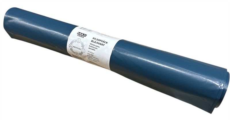 MAX Prima H3 Sopsäck 240L Blå/Svart