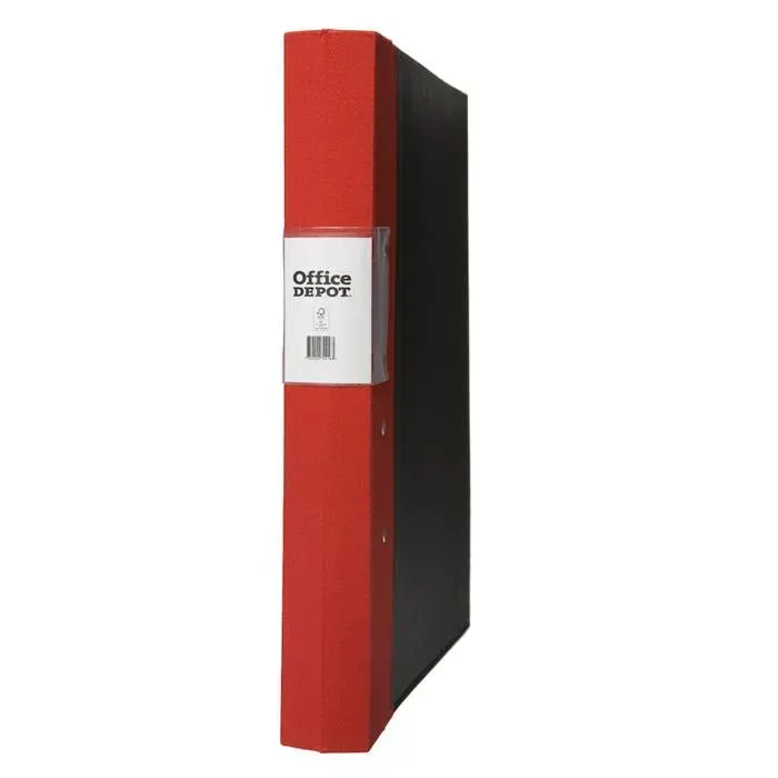 Gaffelpärm / Träryggspärm A4 40 mm röd