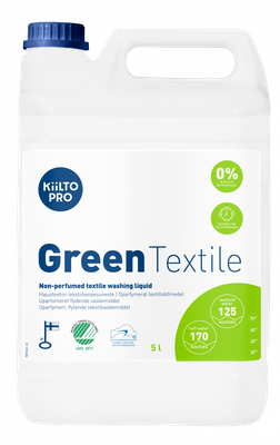 Kiilto Pro Green Tvättmedel Liquid Textile, 5 liter