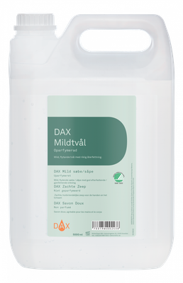 Dax Mildtvål Oparfymerad 5L
