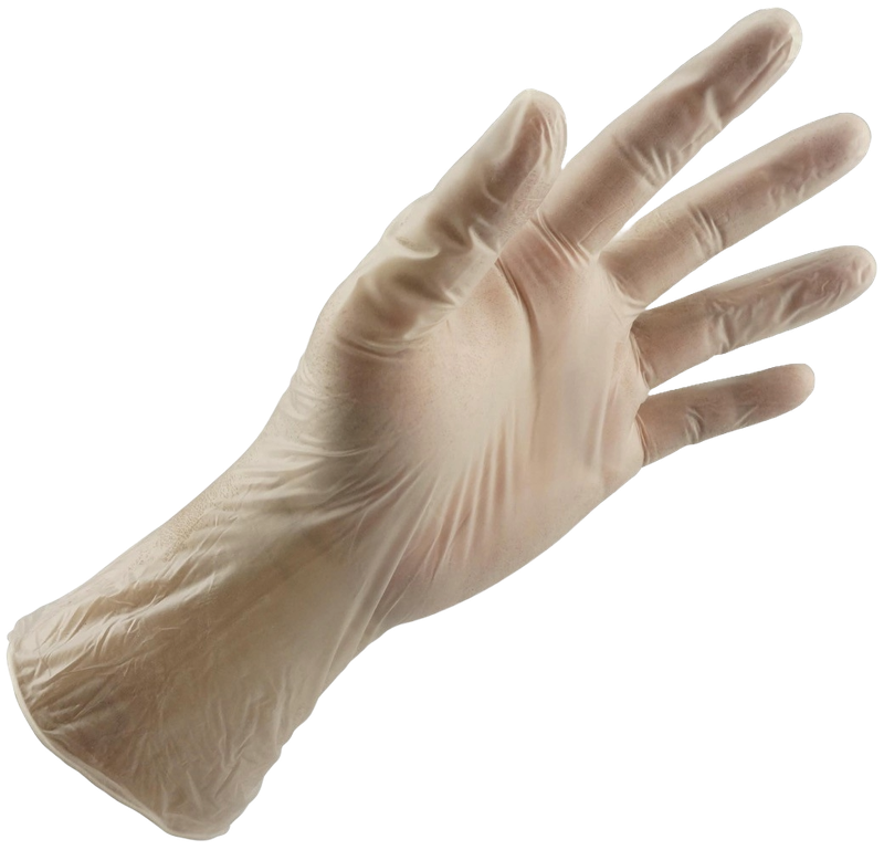 Vinyl Handske Puderfri L, 100st/fp