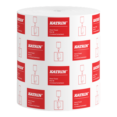 Katrin Classic M Hylslös Vit, 1-lags, 6r/fp, 320m/rulle