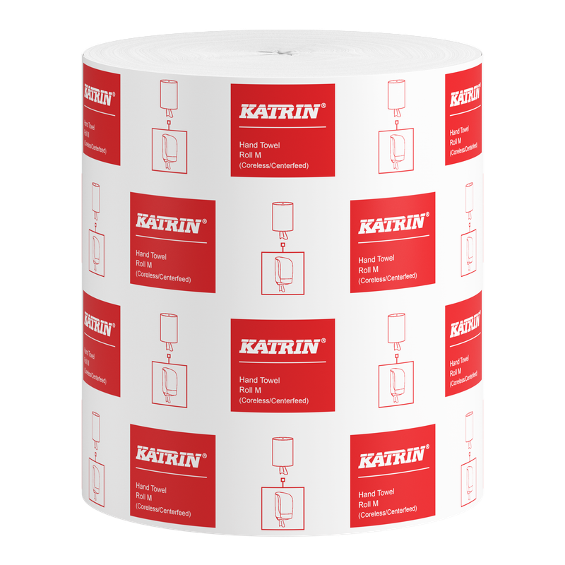 Katrin Classic M Hylslös Vit, 1-lags, 6r/fp, 320m/rulle