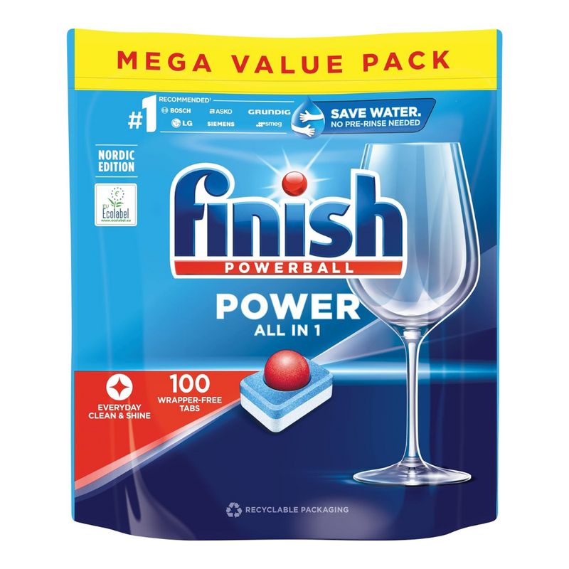 Finish Powerball Classic Tabs, 100st/fp