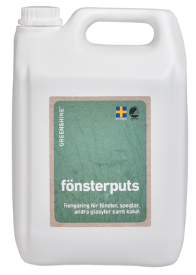 Greenshine Fönsterputs, 5 liter (Svanenmärkt)