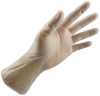 Vinyl Handske Puderfri M, 100st/fp