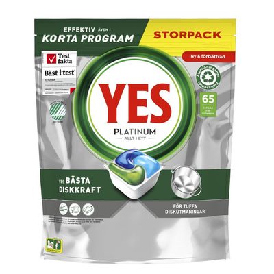 YES Powerdrops Platinum Original, 65 st/frp