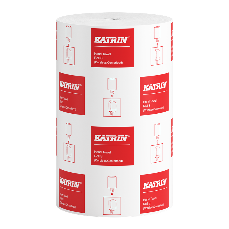 Katrin Classic S Hylslös Vit, 1-lags, 12r/fp, 116m/rulle