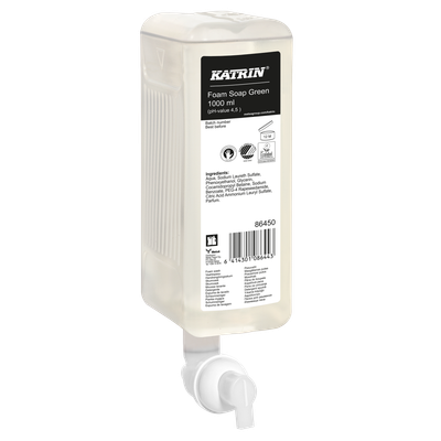 Katrin Skumtvål 1000 ml, Green, 1000 ml