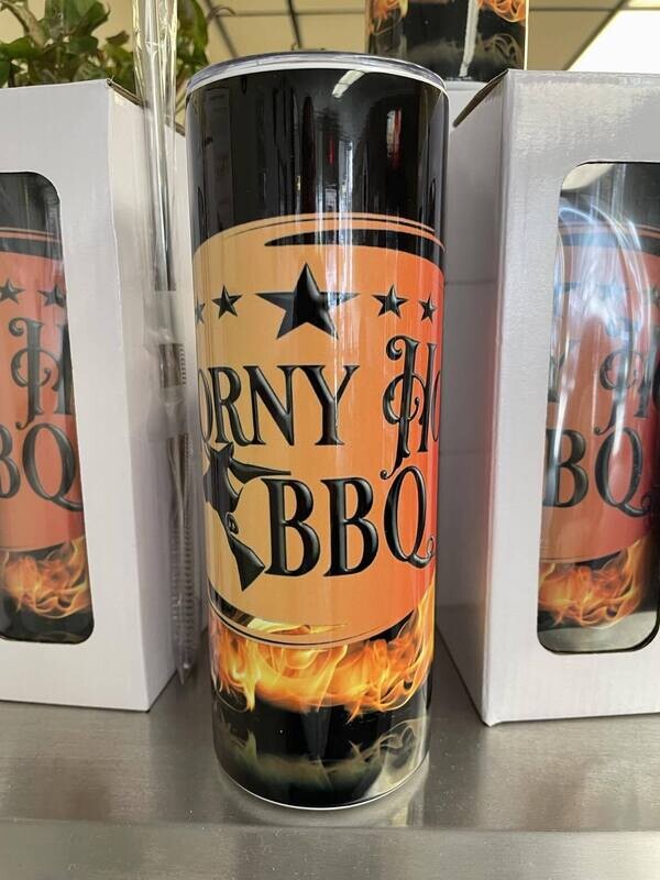 Horny Hog BBQ Tumbler