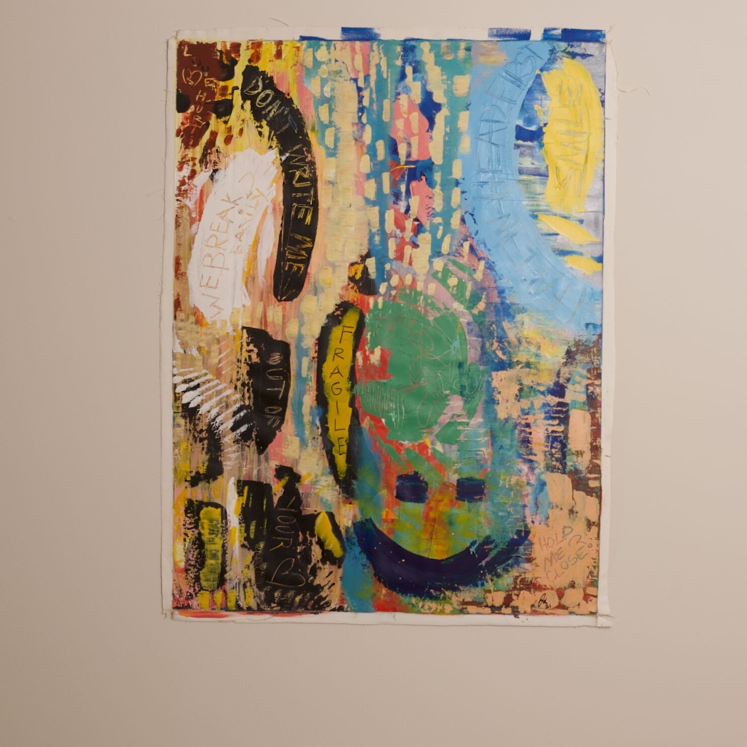 Care for me, care for us
(30” x 40”)