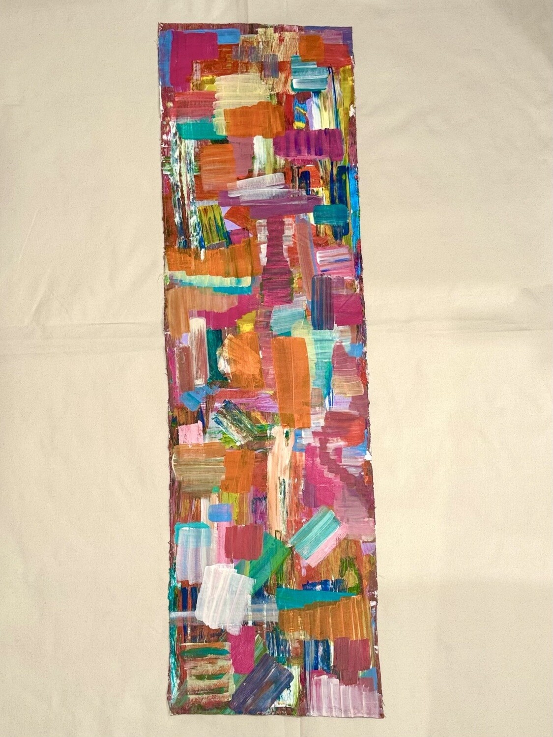 Tin Roof, Bright Walls 
(17” x 58”)
