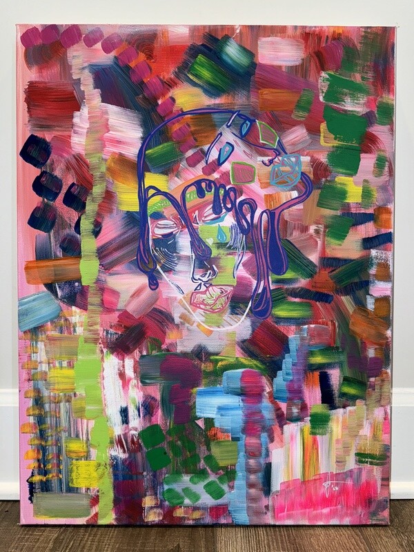 Invited to Smile 
(18” x 24”)