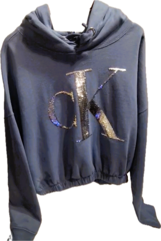CALVIN KLEIN Metallic Hoodie