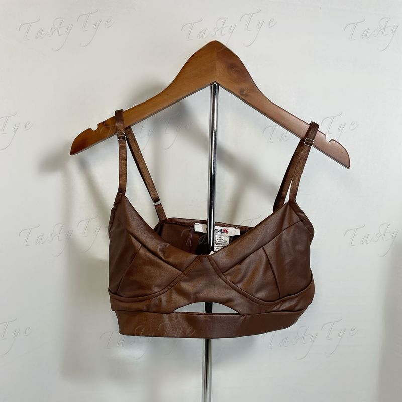SIENNA LUXE Brown Bralette