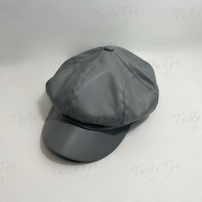 GREYHOUND Leather Cap