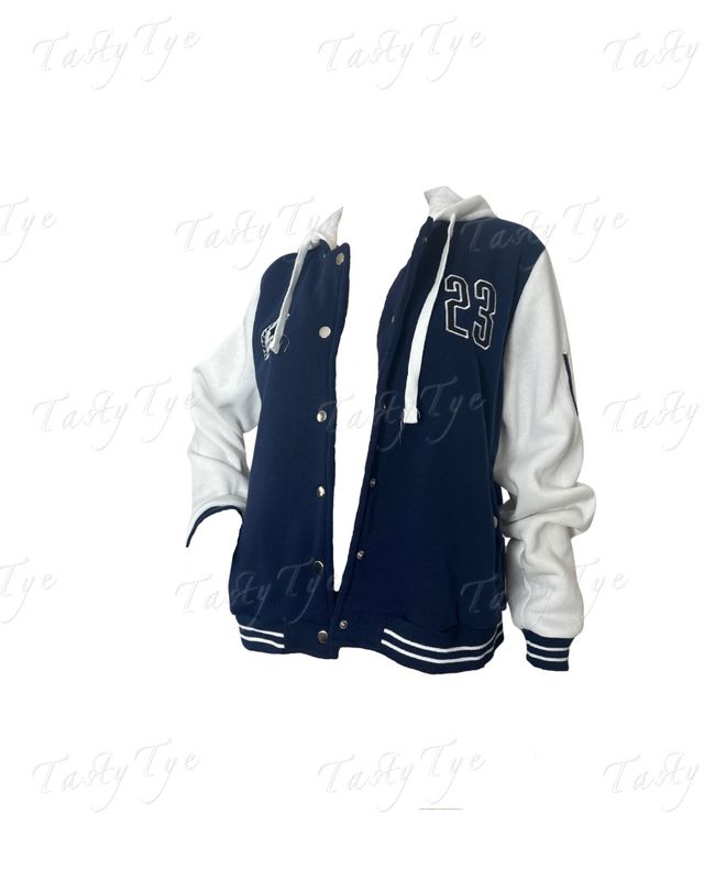 Miss Selfie Embroidered Varsity Jacket Size XL