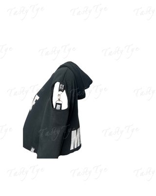 Black troublemaker hoodie size L
