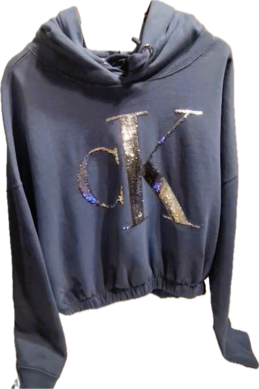 CALVIN KLEIN Metallic Hoodie