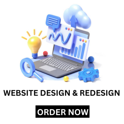 WEBSITE DESIGN &amp; REDESIGN