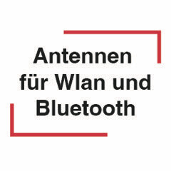 Antennen für WLAN + Bluetooth