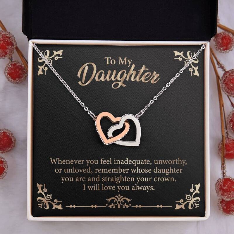 To My Daughter – I Will Always Love You Necklace – From Mom