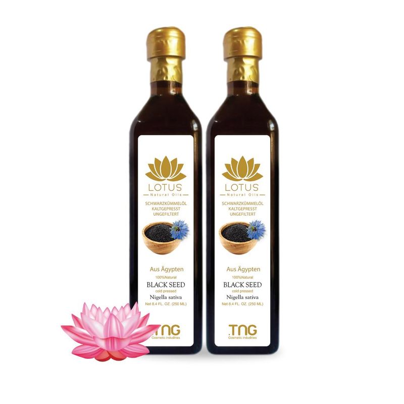 Lotus-Schwarzkümmelöl 250ml 2er Pack  (2x250ml)