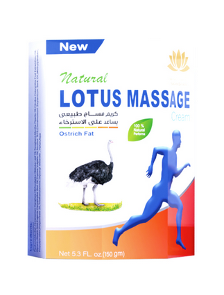 Lotus Massage Straußenfett 150 g