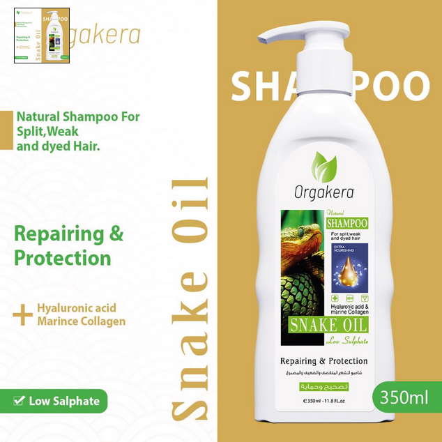 Orgakera-Shampoo-Snake-Oil  350ml
