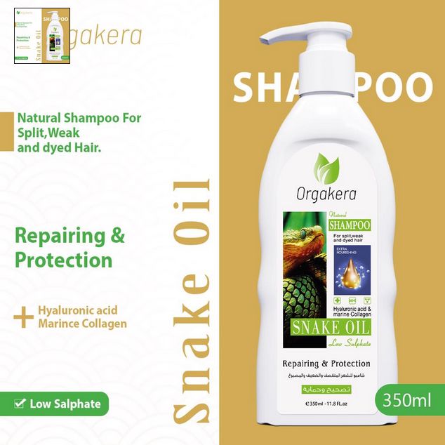 Orgakera Shampoo Snake Oil