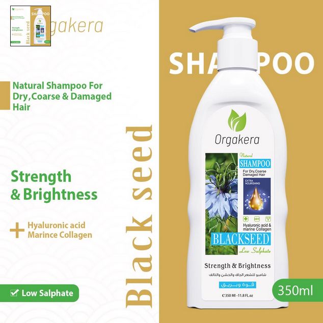 Orgakera-Shampoo-Black-Seed 350 ml