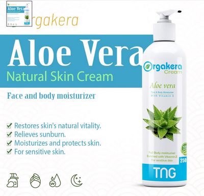 Orgakera Creme Aloe Vera 250 ml