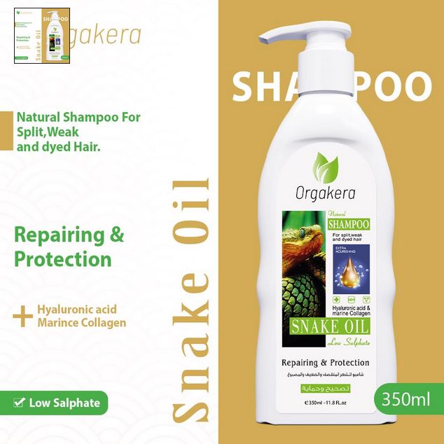 Orgakera-Shampoo-Snake-Oil  350ml