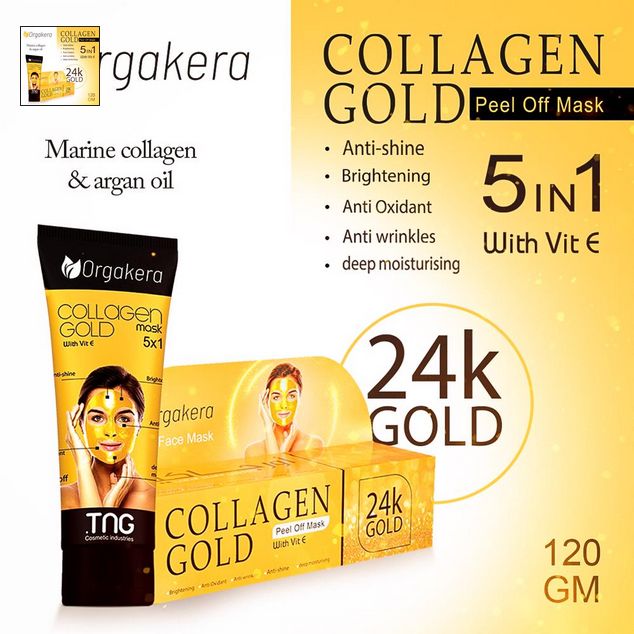 Orgakera Gold Kollagenmaske 120g
