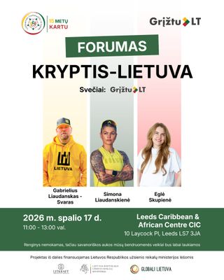 🎉 Forumas: Lidso lietuvių bendruomenei – 15 metų! 🎉 🎉 Forumas: Lidso lietuvių bendruomenei – 15 metų! 🎉