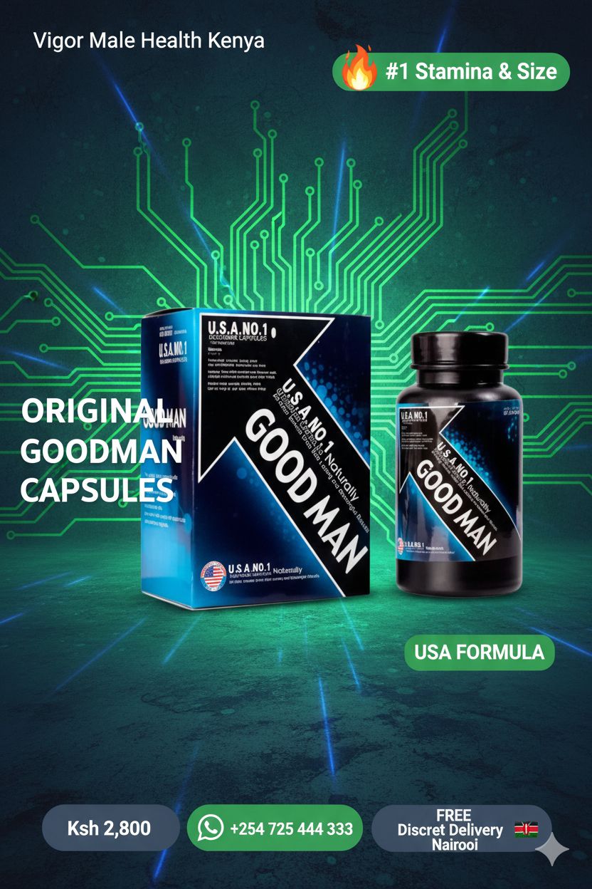 Original Goodman Capsules 60s Kenya | USA NO. 1 Performance &amp; Size